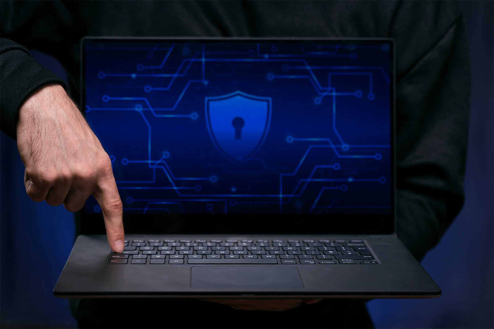 Secure dashboard user interface